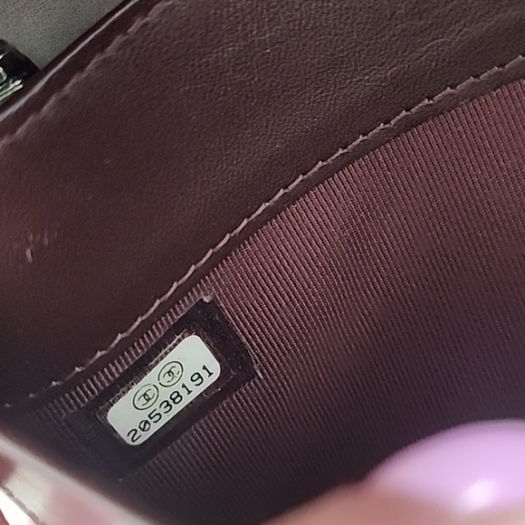 SOLD ☆Chanel Quilted Caviar Yen Wallet - Picture 6 of 9